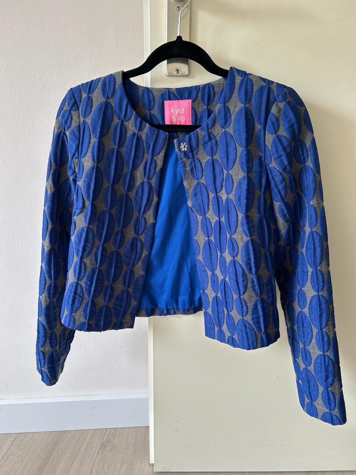 Kyra en Ko kort jasje, Ophalen of Verzenden, Zo goed als nieuw, Maat 36 (S), Blauw