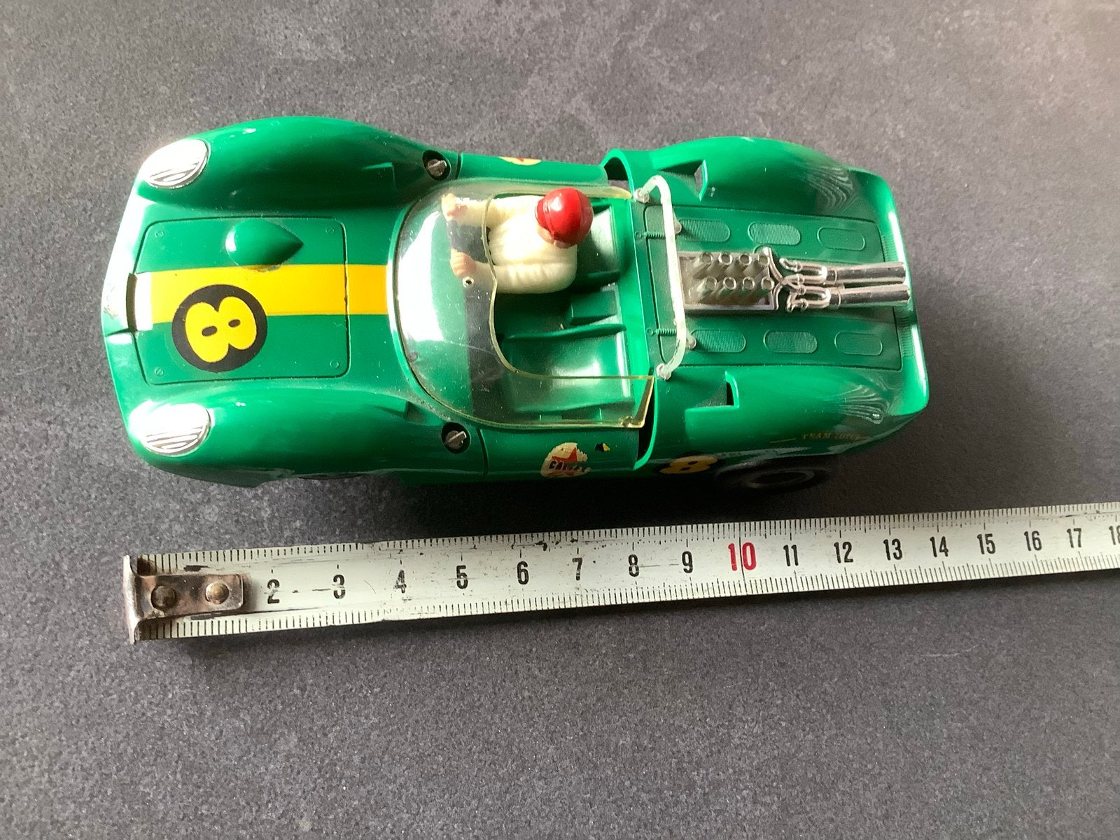 Fleischmann racewagen Lotus 3210 Groen. Defect., Ophalen of Verzenden, Gebruikt, Elektrisch, Overige merken