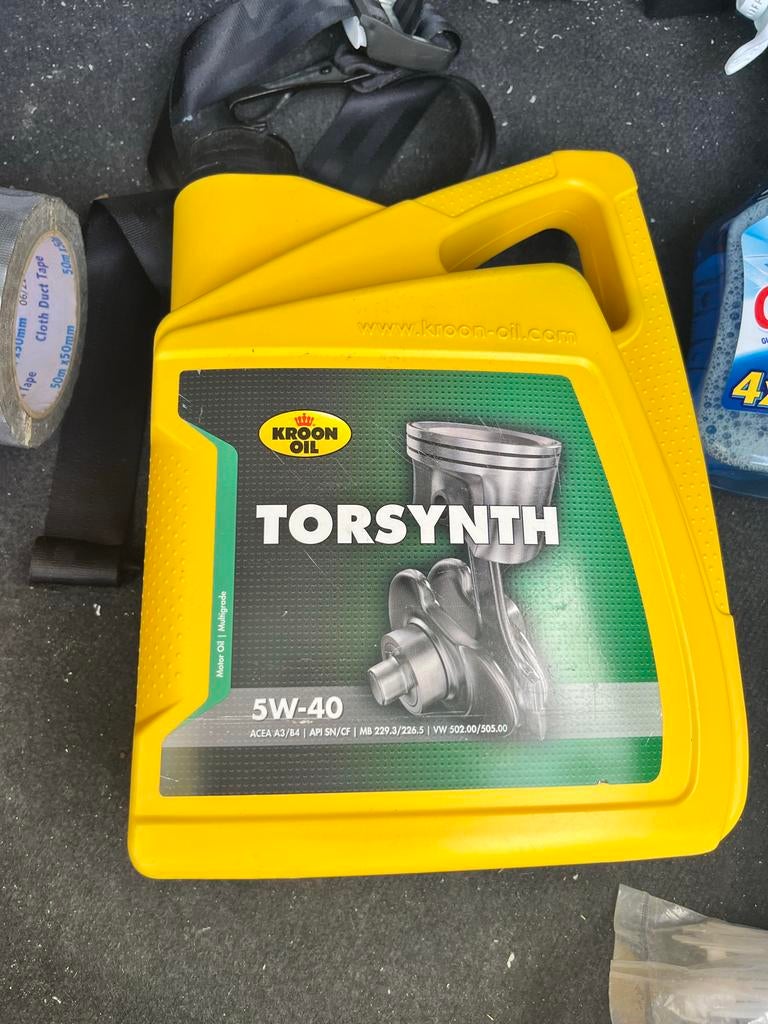 Kroon Oil Torsynth 5W-40 Motorolie - 5 Liter Nieuw/Ongeopend, Ophalen of Verzenden, Nieuw