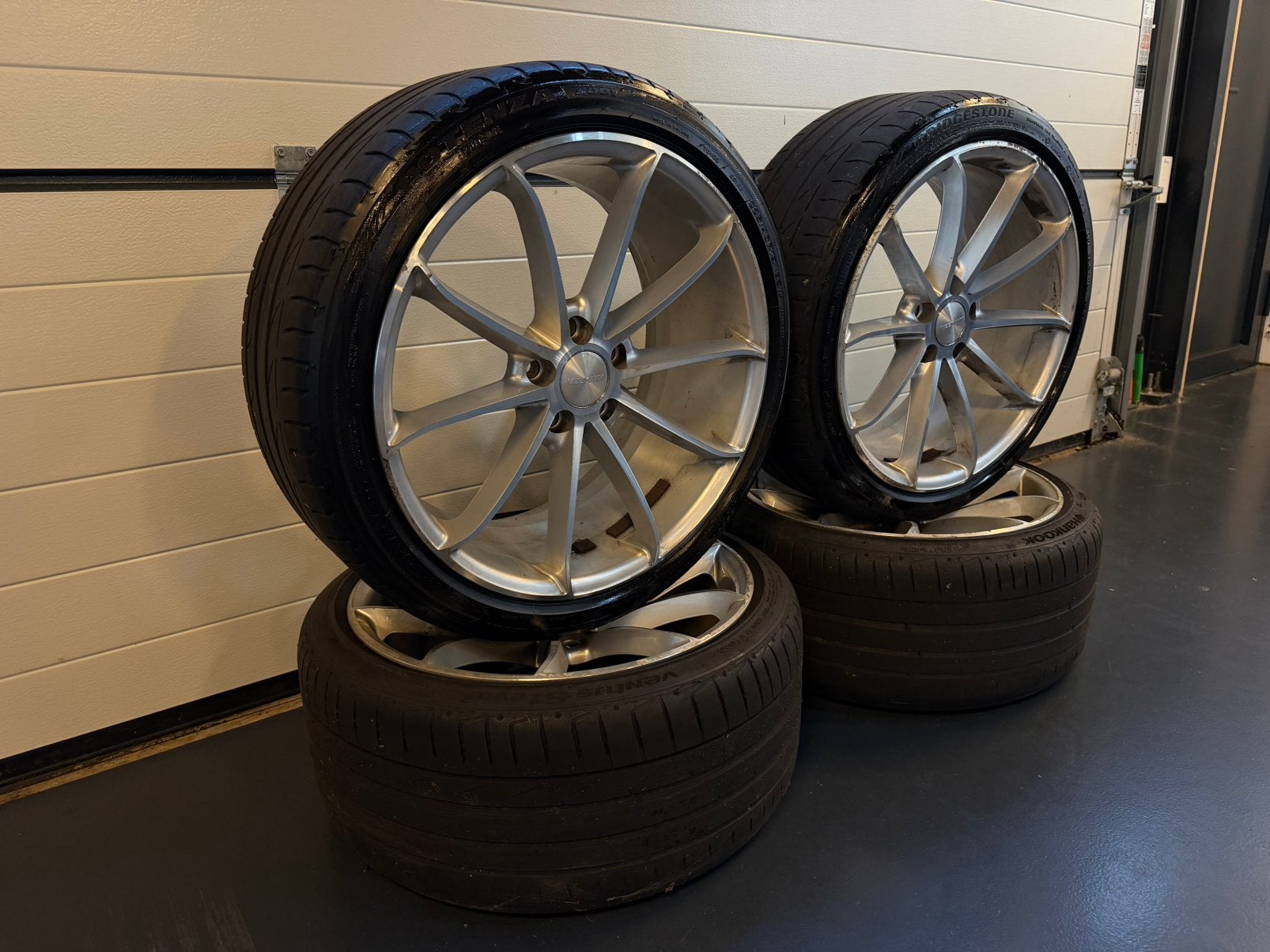 Veemann concave 5x112 19inch Breedset VAG, Auto-onderdelen, Gebruikt, Banden en Velgen, Personenwagen, Ophalen