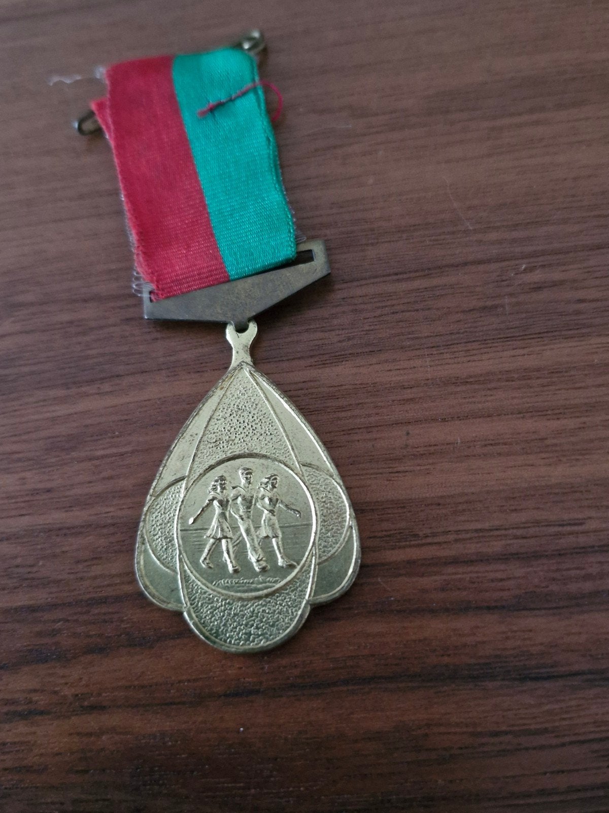 044 Vintage Wandel  Medaille en Lint Fellenoordtocht, Postzegels en Munten, Penningen en Medailles, Ophalen of Verzenden, Overige materialen