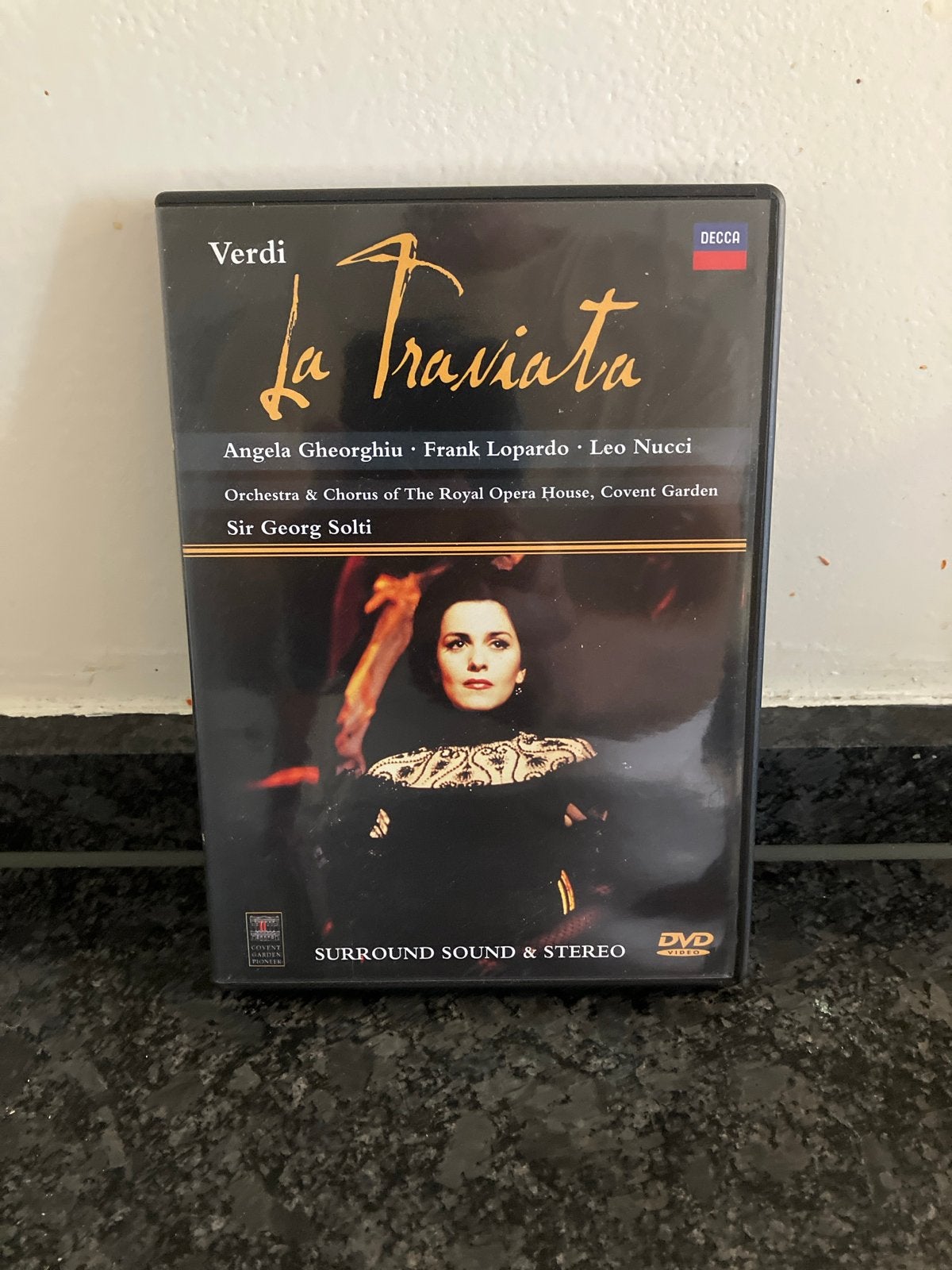 Verdi - La Traviata DVD - Angela Gheorghiu, Sir Georg Solti, Gebruikt, Verdi, Opera of Operette, Ophalen of Verzenden