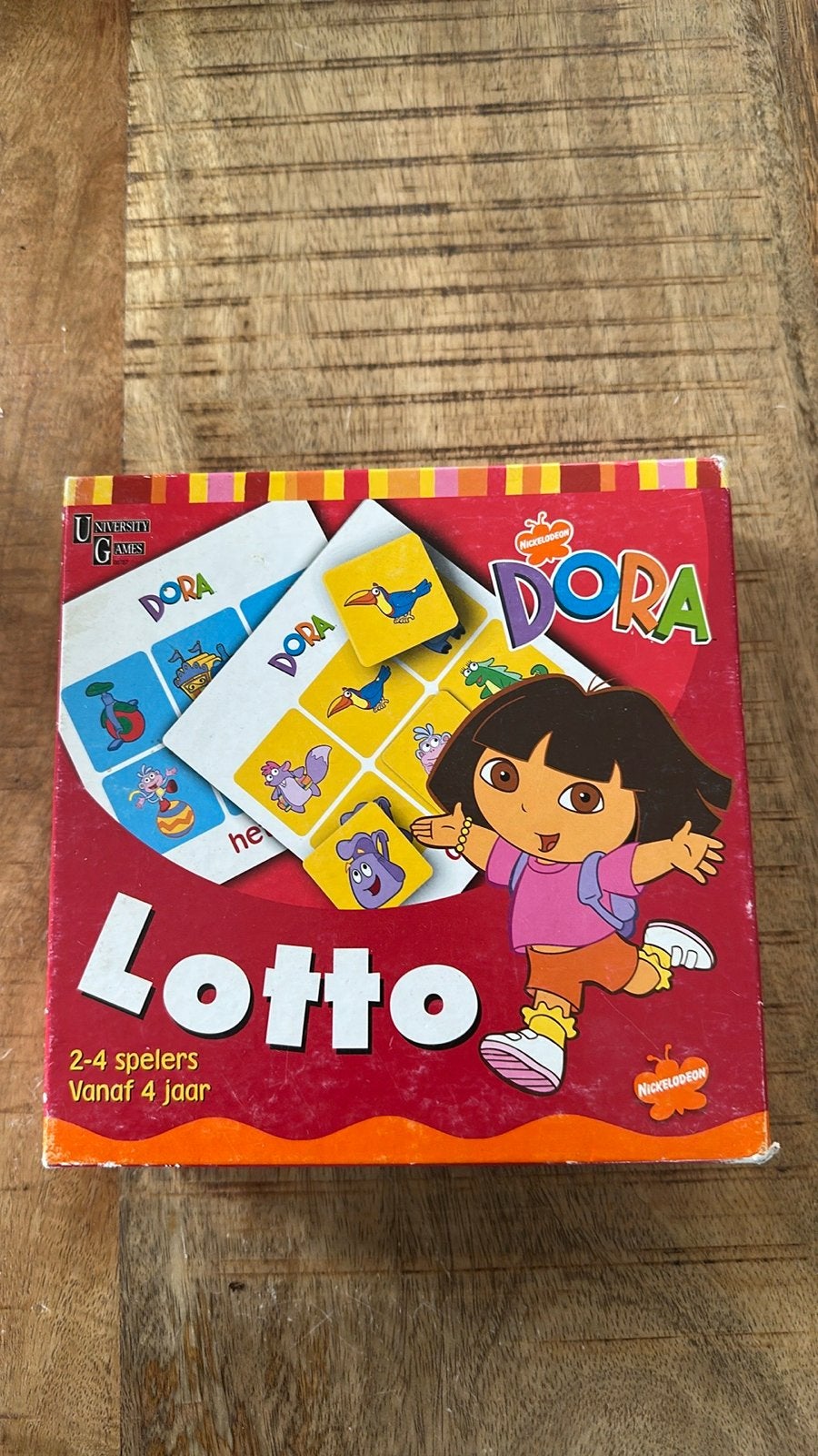 Dora Lotto Spel - Educatief Spel voor Kinderen, Drie of vier spelers, Ophalen of Verzenden, Gebruikt