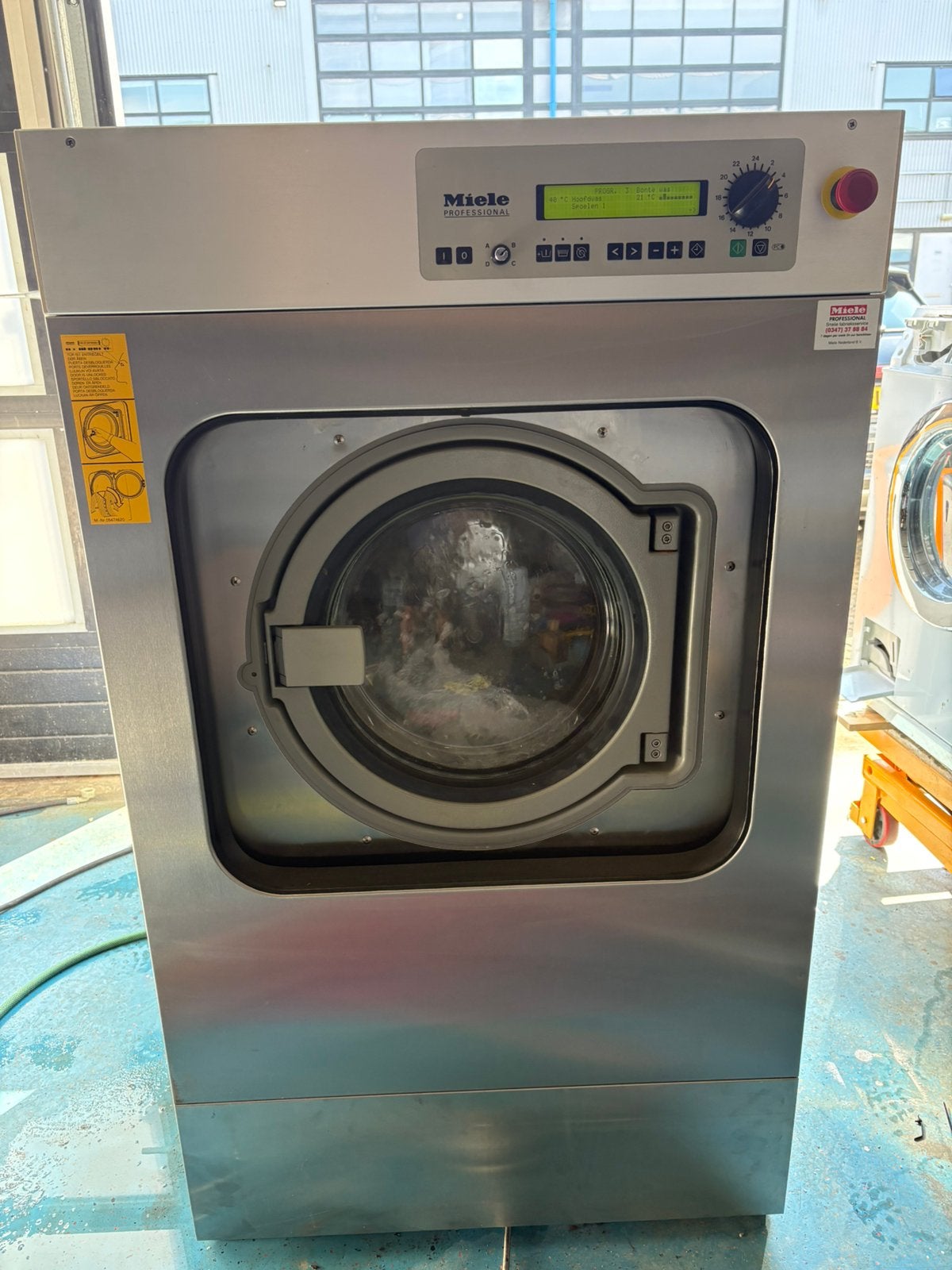 Miele Professional WS5101 EL Wasmachine (10 kilo vulgewicht)