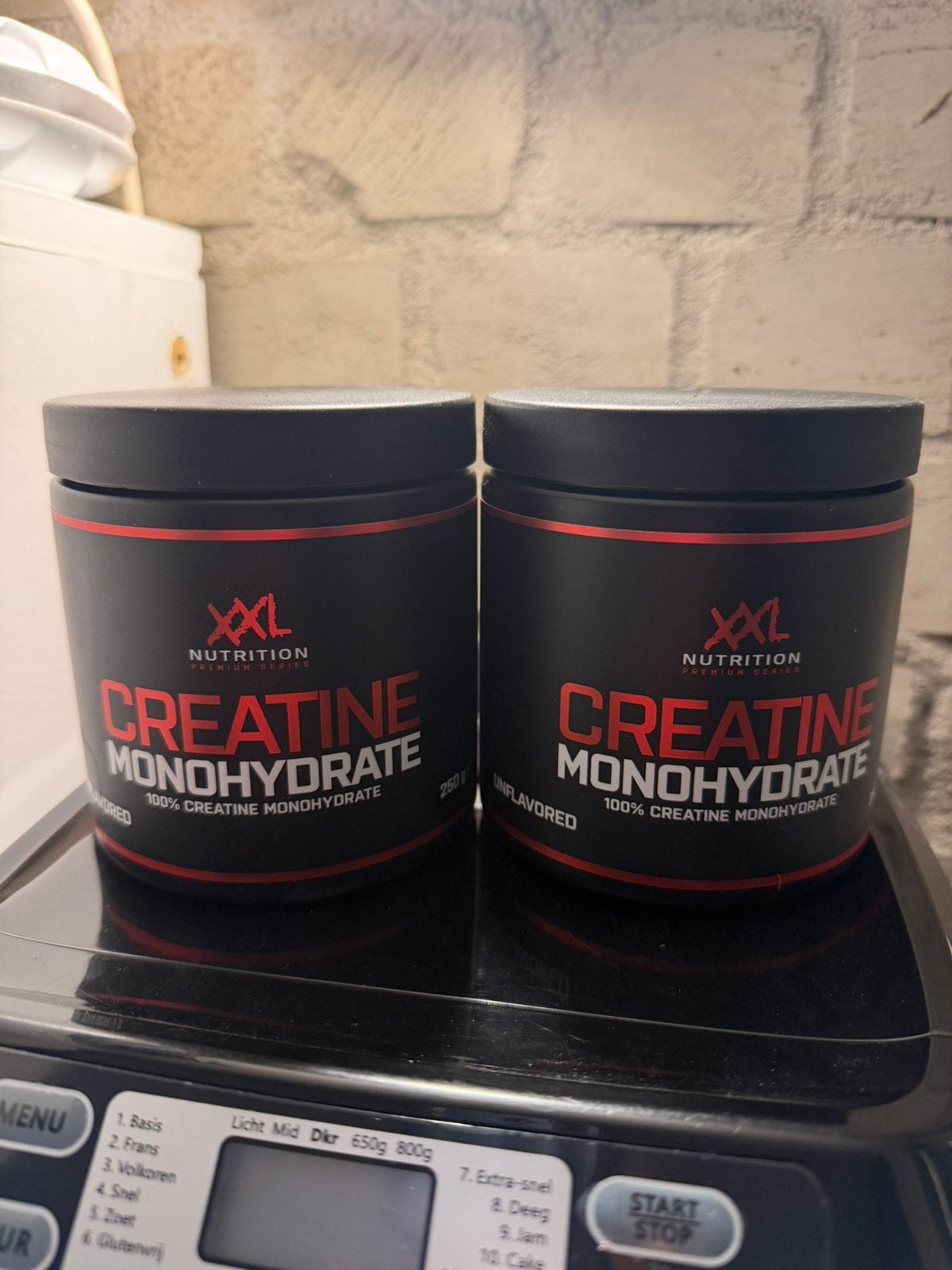 XXL Nutrition Creatine Monohydraat 250g (2 stuks), Sport en Fitness, Ophalen of Verzenden, Nieuw, Poeder of Drank