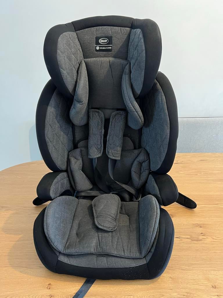4BABY Autostoel Double Care - Zwart/Grijs, Overige merken, Autogordel, 0 t/m 18 kg, Zo goed als nieuw