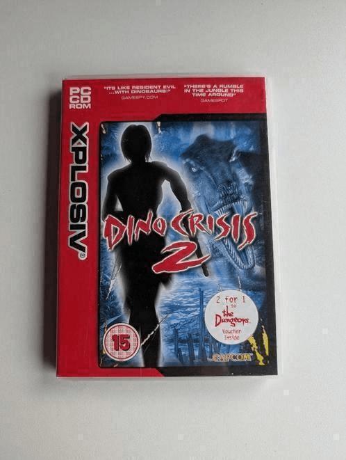 Dino crisis 2 Xplosiv zeldzame versie PC, Spelcomputers en Games, Avontuur en Actie, 1 speler, Ophalen of Verzenden, Zo goed als nieuw