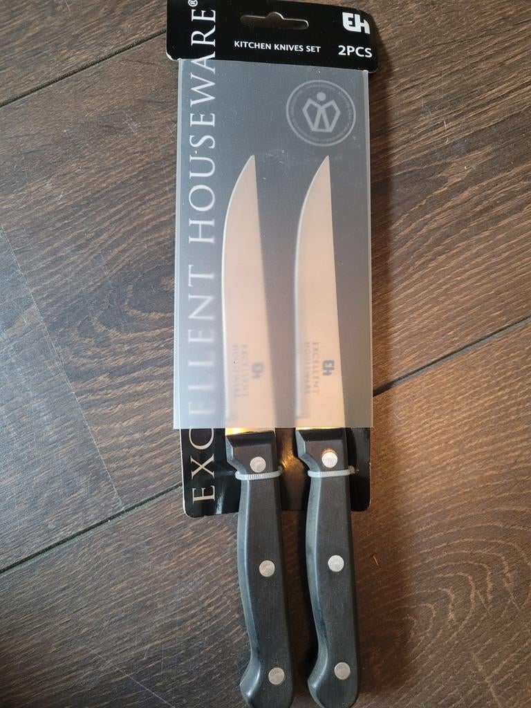 6x Steakmessen - Zo goed als nieuw, 2 nog in verpakking, Huis en Inrichting, Keuken | Keukenbenodigdheden, Zo goed als nieuw, Overige typen