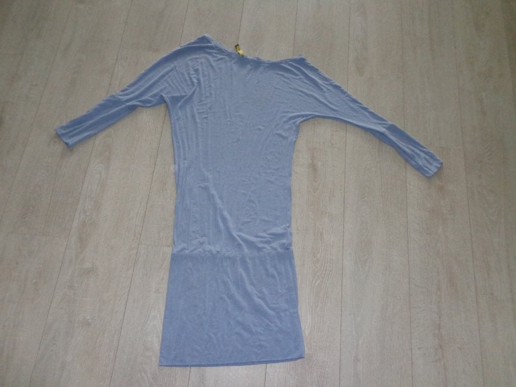 ijsblauwe jurk van Supertrash, maat M, Kleding | Dames, Jurken, Maat 38/40 (M), Blauw, Ophalen of Verzenden, Gedragen