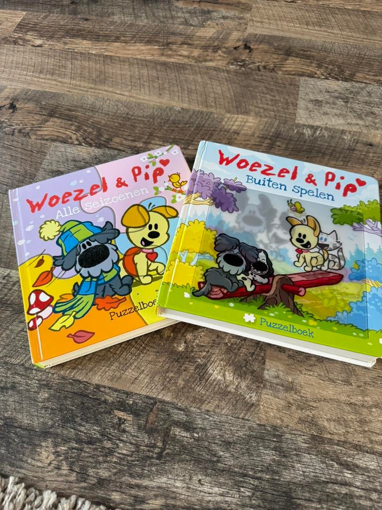 Woezel en Pip puzzelboeken, Ophalen, Zo goed als nieuw