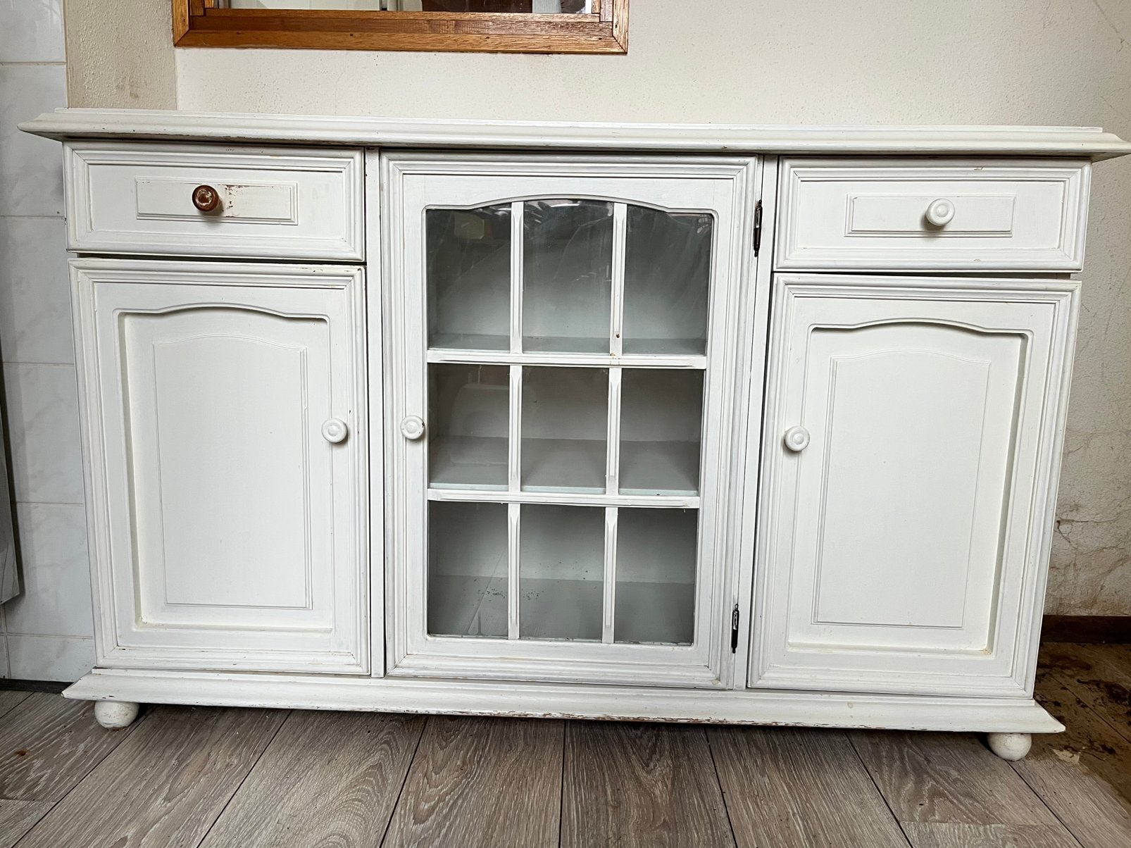 Servies kast dressoir GRATIS, Ophalen, Gebruikt, 25 tot 50 cm, 100 tot 150 cm