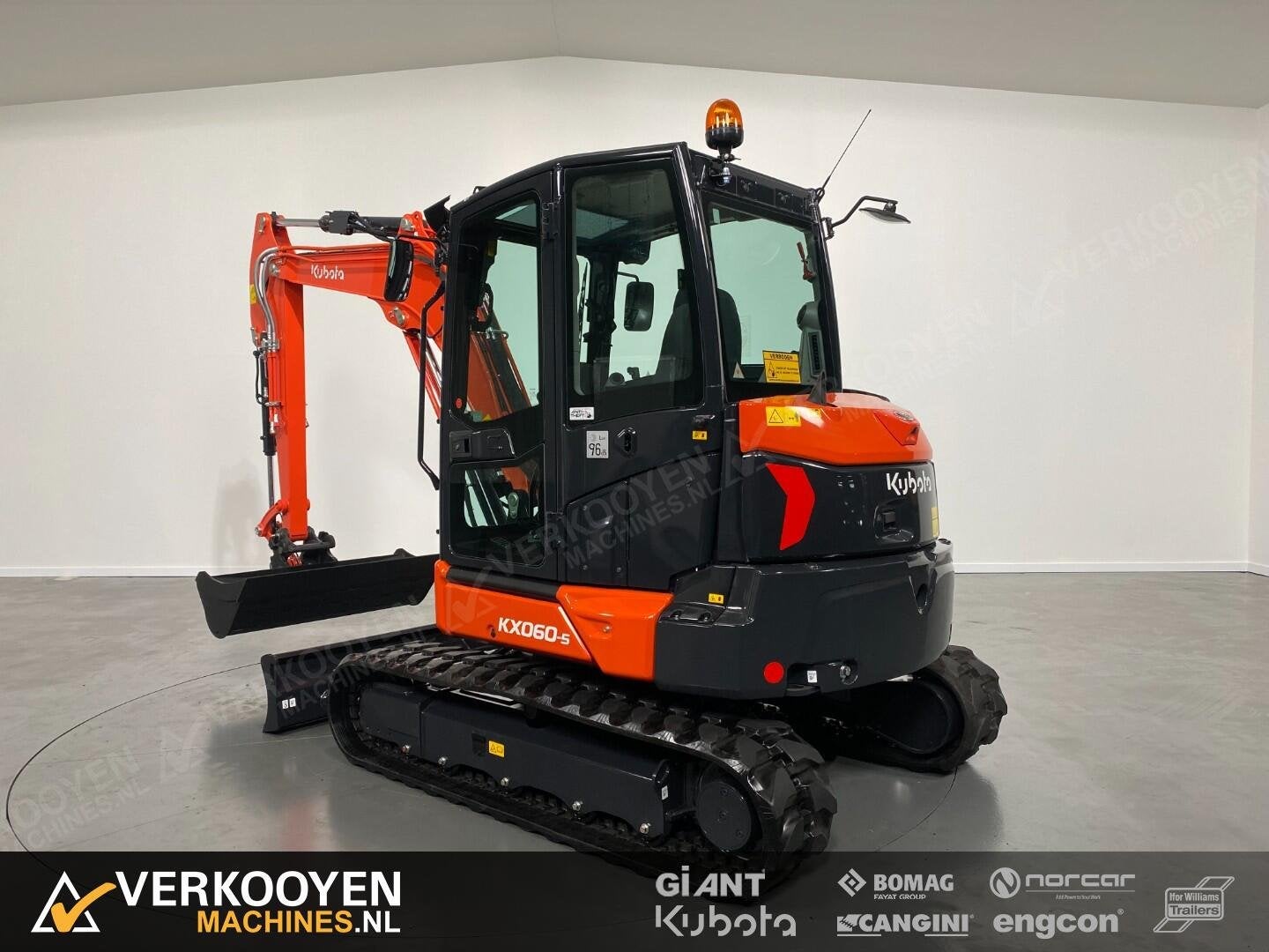 2026 Kubota KX060-5 VK10759 Minigraver, Graafmachine