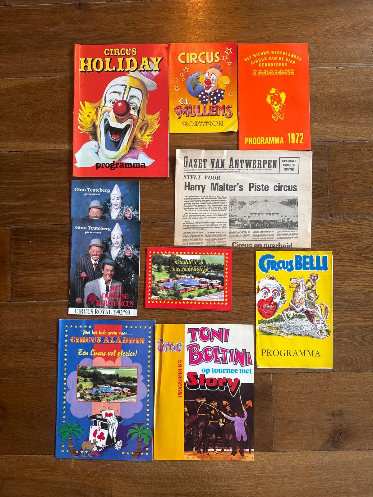 Circus Verzameling Benelux - unieke collectie, Ophalen of Verzenden, Gebruikt