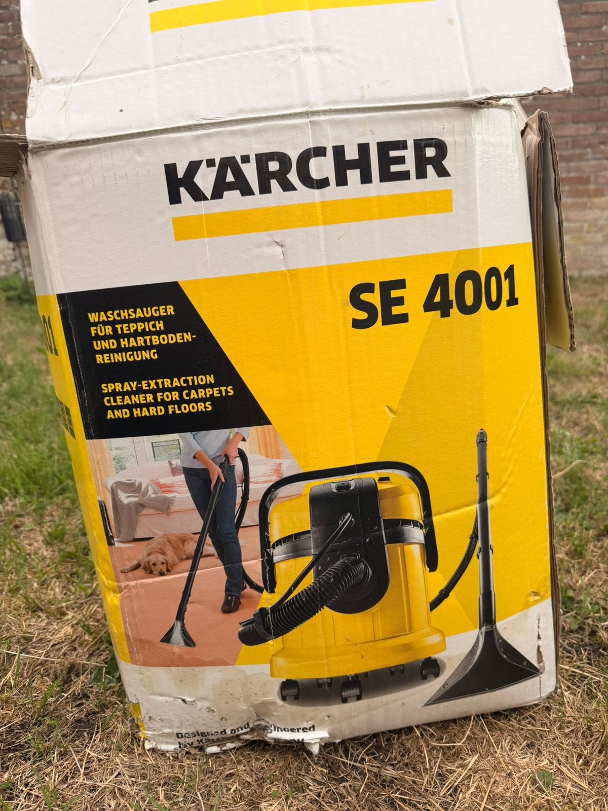 Kärcher SE400 bekleding reiniger, Ophalen, Zo goed als nieuw