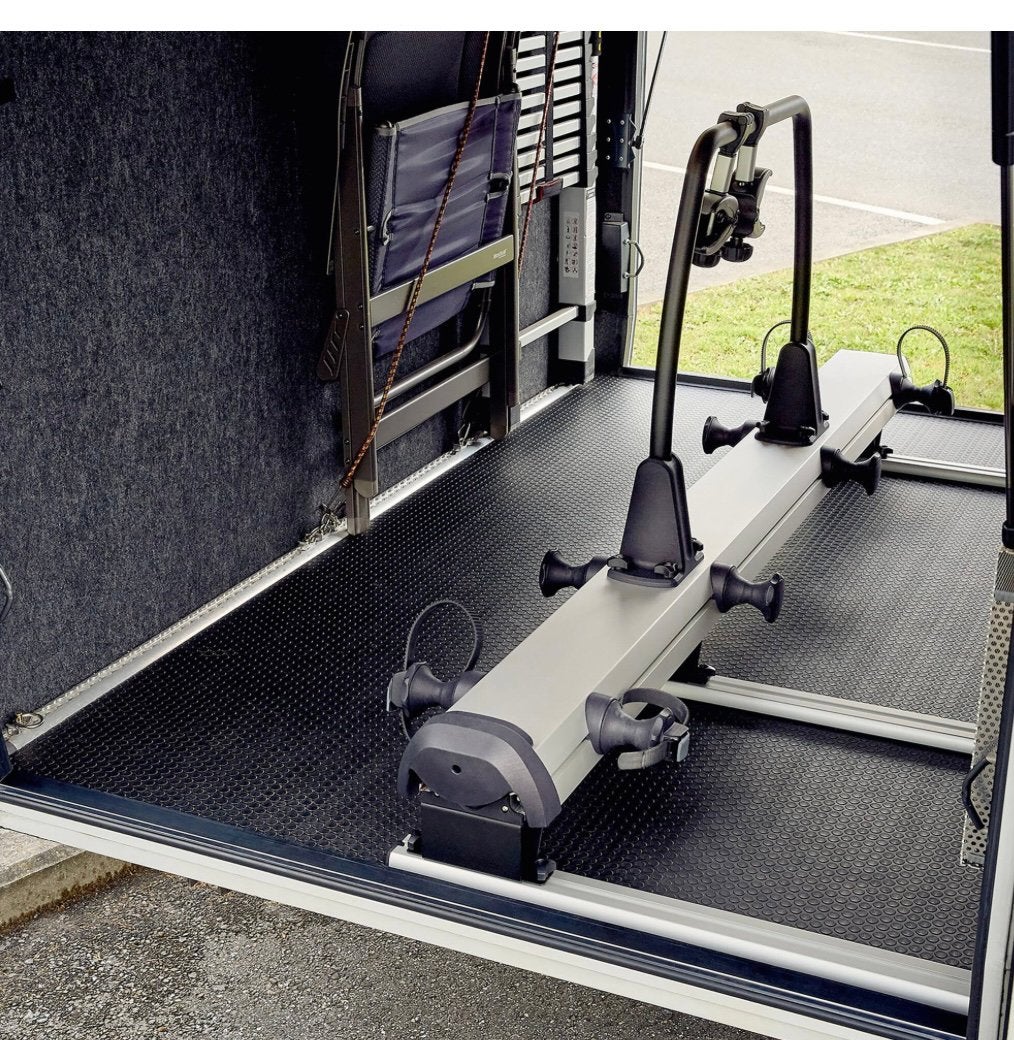 Fietsenrek Veloslide Thule te koop, Caravans en Kamperen, Camper-accessoires, Ophalen, Zo goed als nieuw