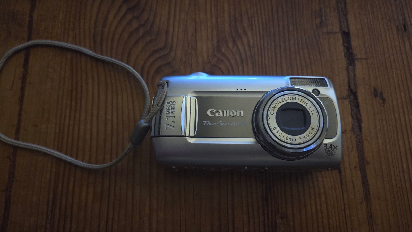 Canon powershot A470 digital camera, Ophalen of Verzenden, Canon, 8 keer of meer