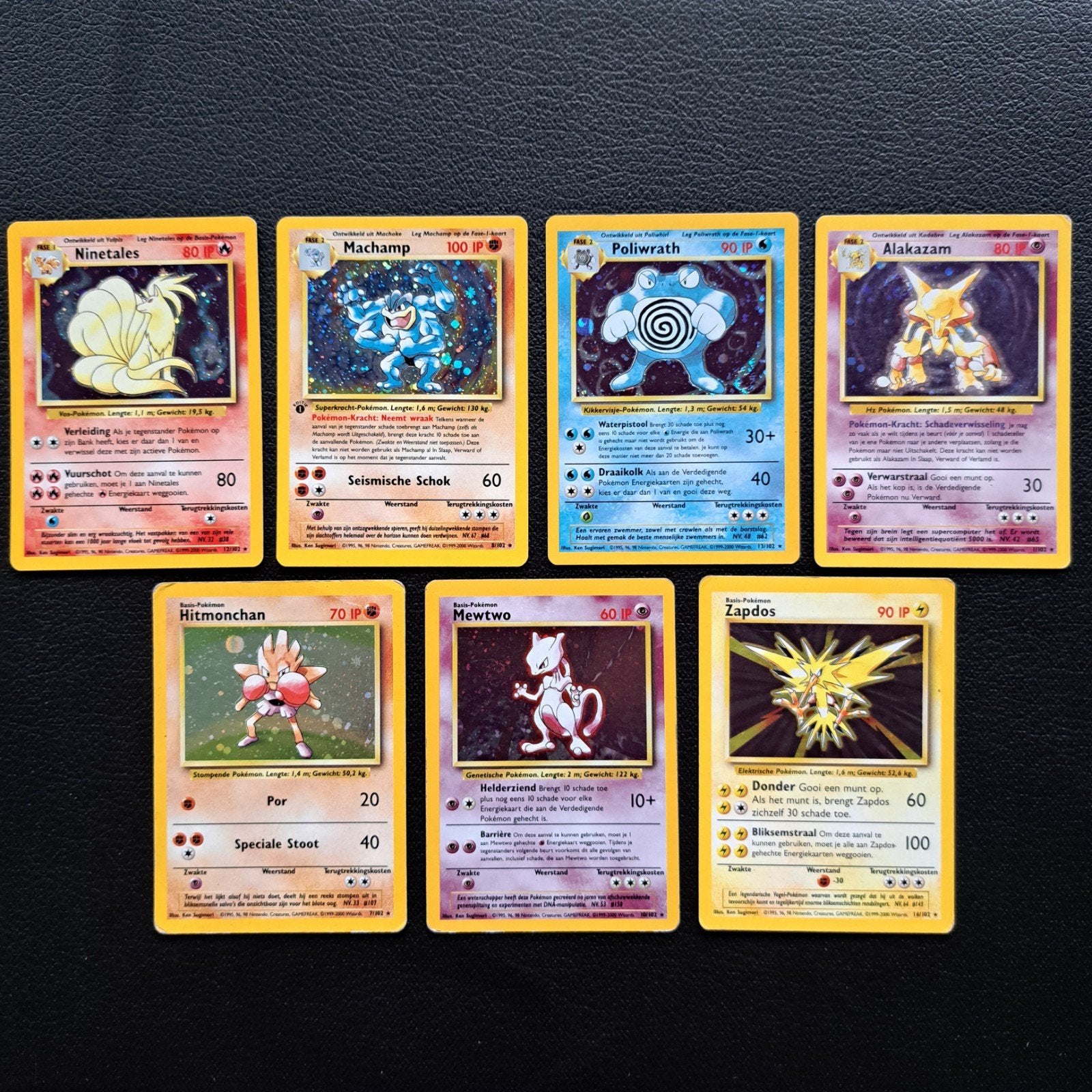 Pokemon collectie Base set nederlands, Ophalen of Verzenden, Zo goed als nieuw, Meerdere kaarten