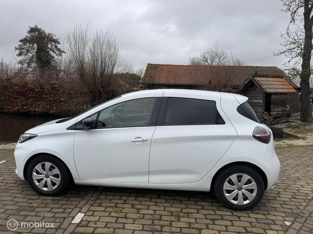 Renault Zoe R110 Life 52 kWh (Accu huur) Nette auto, Gebruikt, Met garantie (alle), LED verlichting, Wit