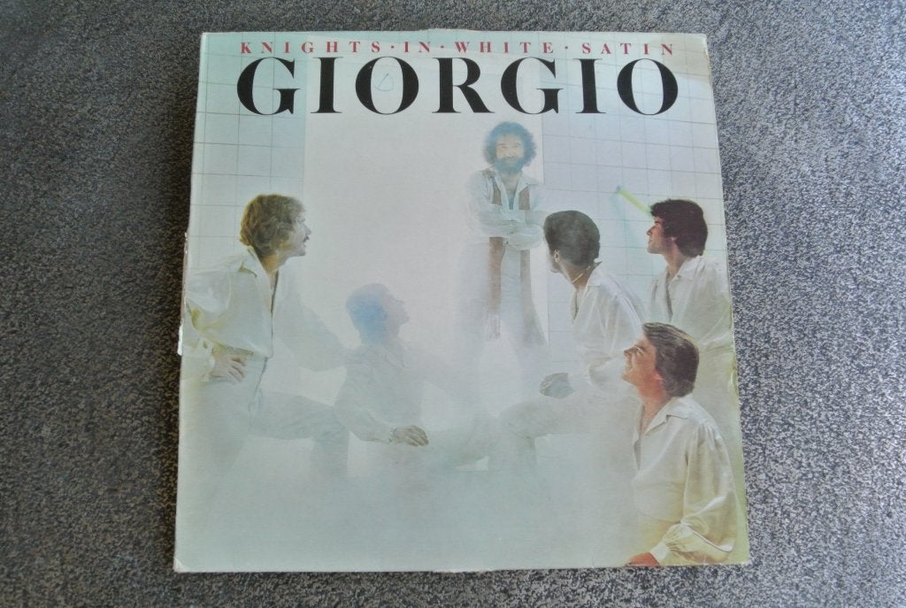Giorgio Moroder – Knights In White Satin (LP), Originele persing, Ophalen of Verzenden, Zo goed als nieuw, 12 inch