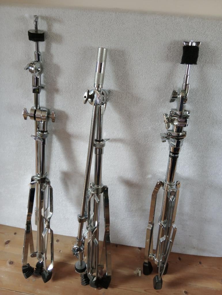 Millenium Bekken standaard set, Muziek en Instrumenten, Standaards, Ophalen, Zo goed als nieuw, Instrumentstandaard, Drums of Percussie