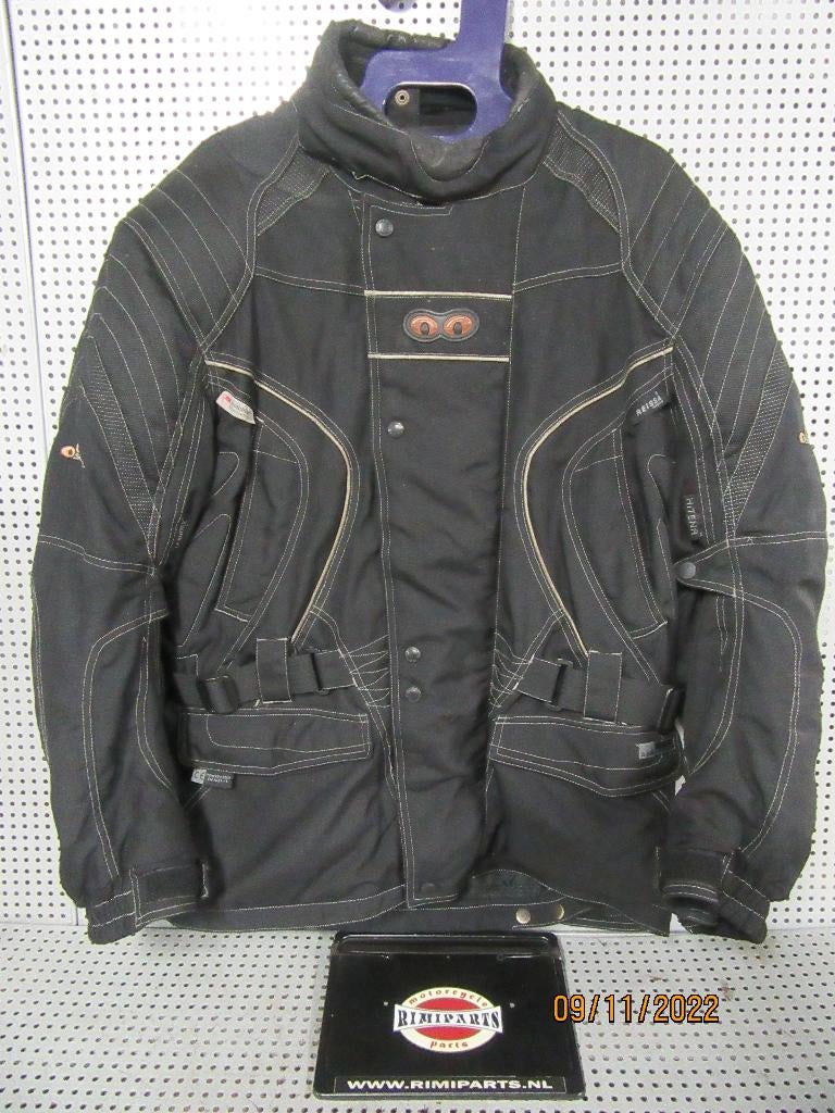 Spool Motorjas motorjack zwart met reflectie maat = M., Motoren, Overige merken, Jas | textiel, Ophalen of Verzenden, SPOOL