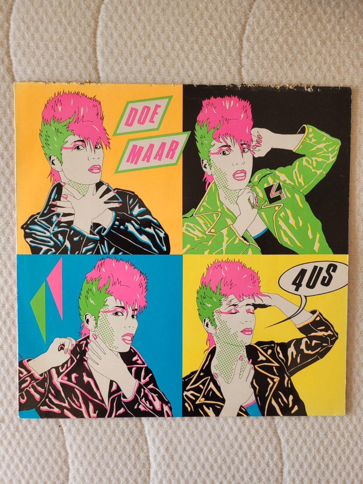 Doe Maar - 4US LP (1981) - Pop/New Wave Vinyl, Cd's en Dvd's, LP, Gebruikt, Pop, Ophalen of Verzenden
