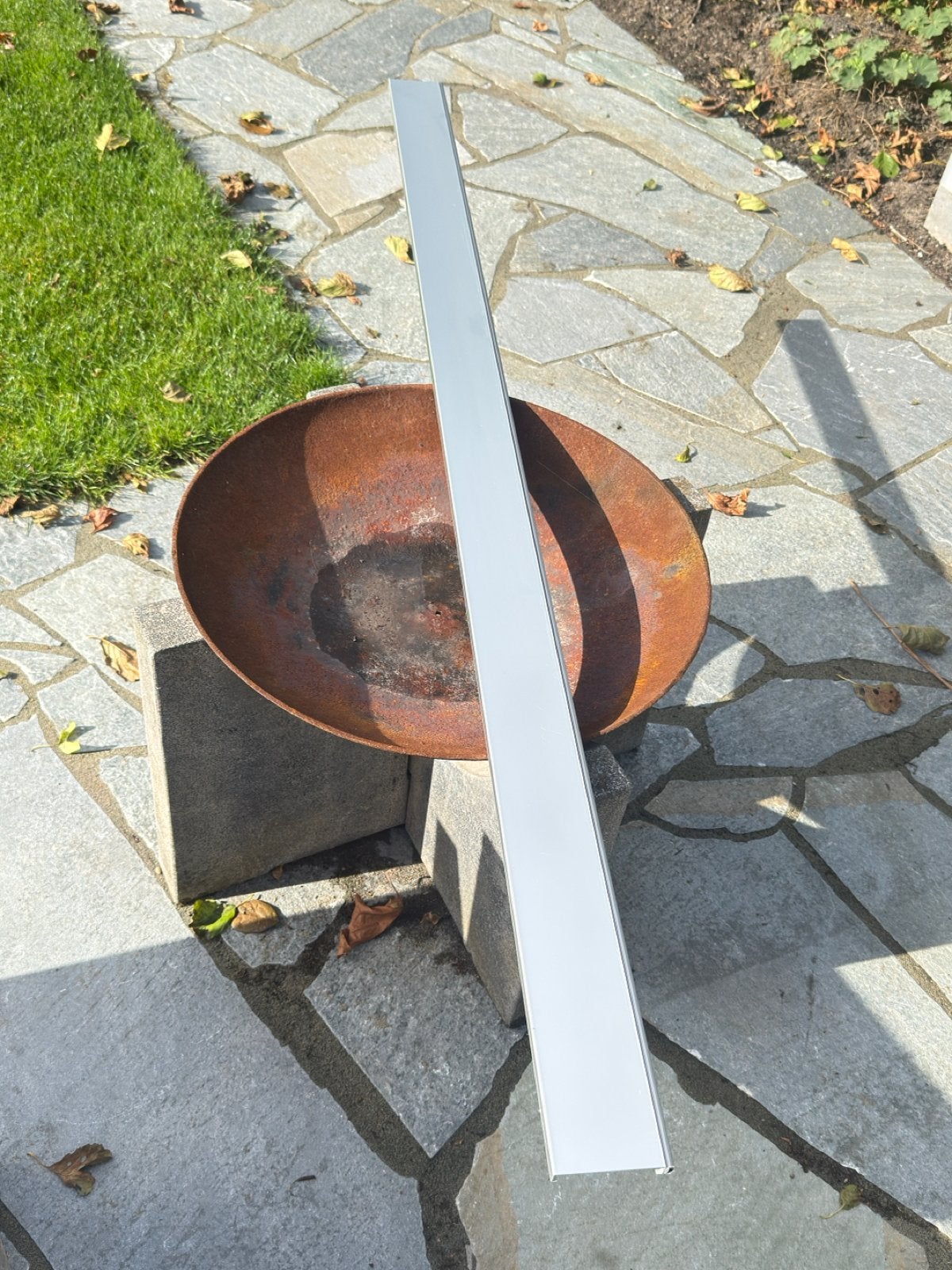 Bulthaup Dichte Plint 180 cm - Nieuw (verkeerde meting), Ophalen of Verzenden, Nieuw, Grijs, 150 tot 200 cm