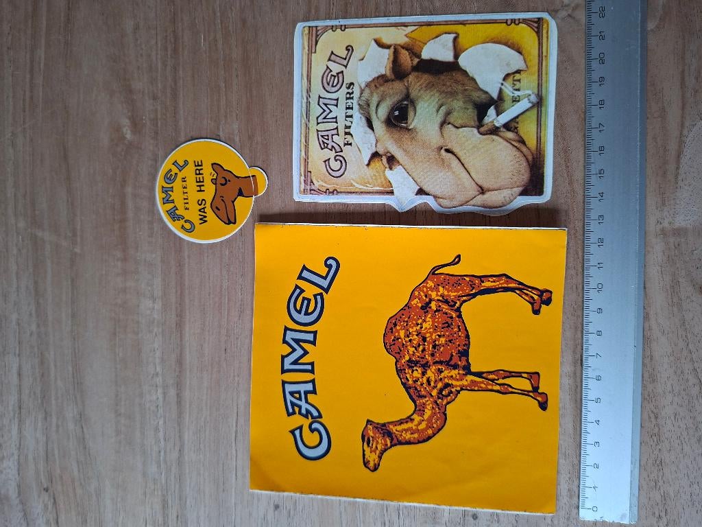 Stickers Camel, Verzamelen, Ophalen of Verzenden, Zo goed als nieuw, Merk
