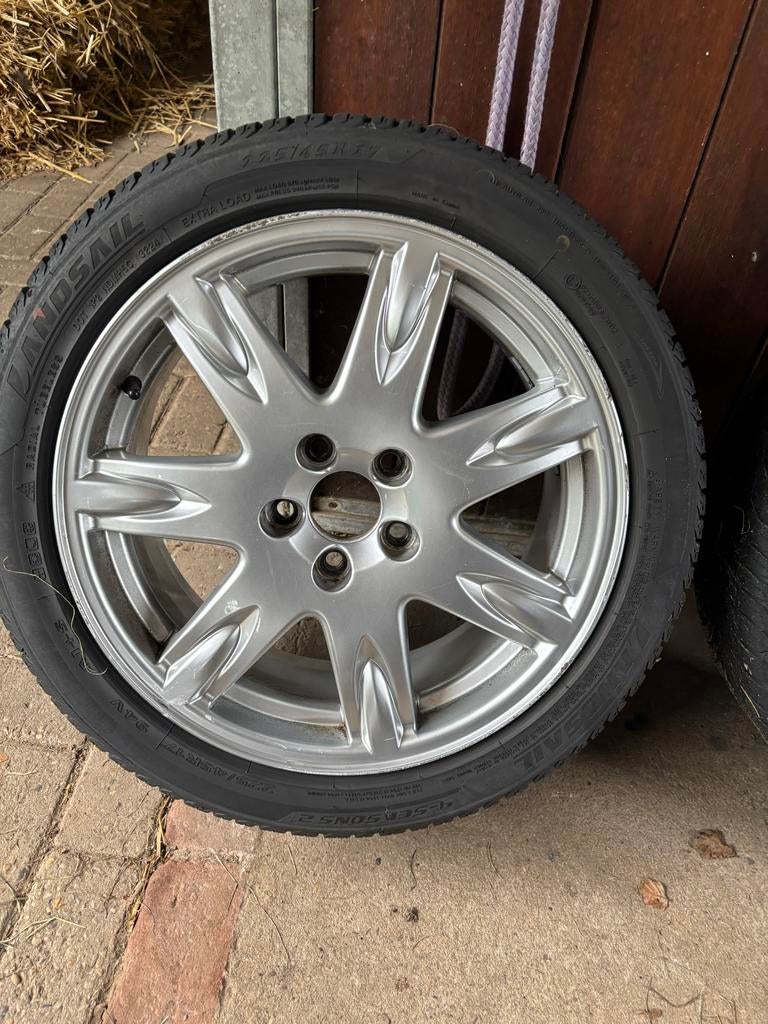 Volvo wielen set 225/45R17, Auto diversen, Autosport-onderdelen, Ophalen, Gebruikt