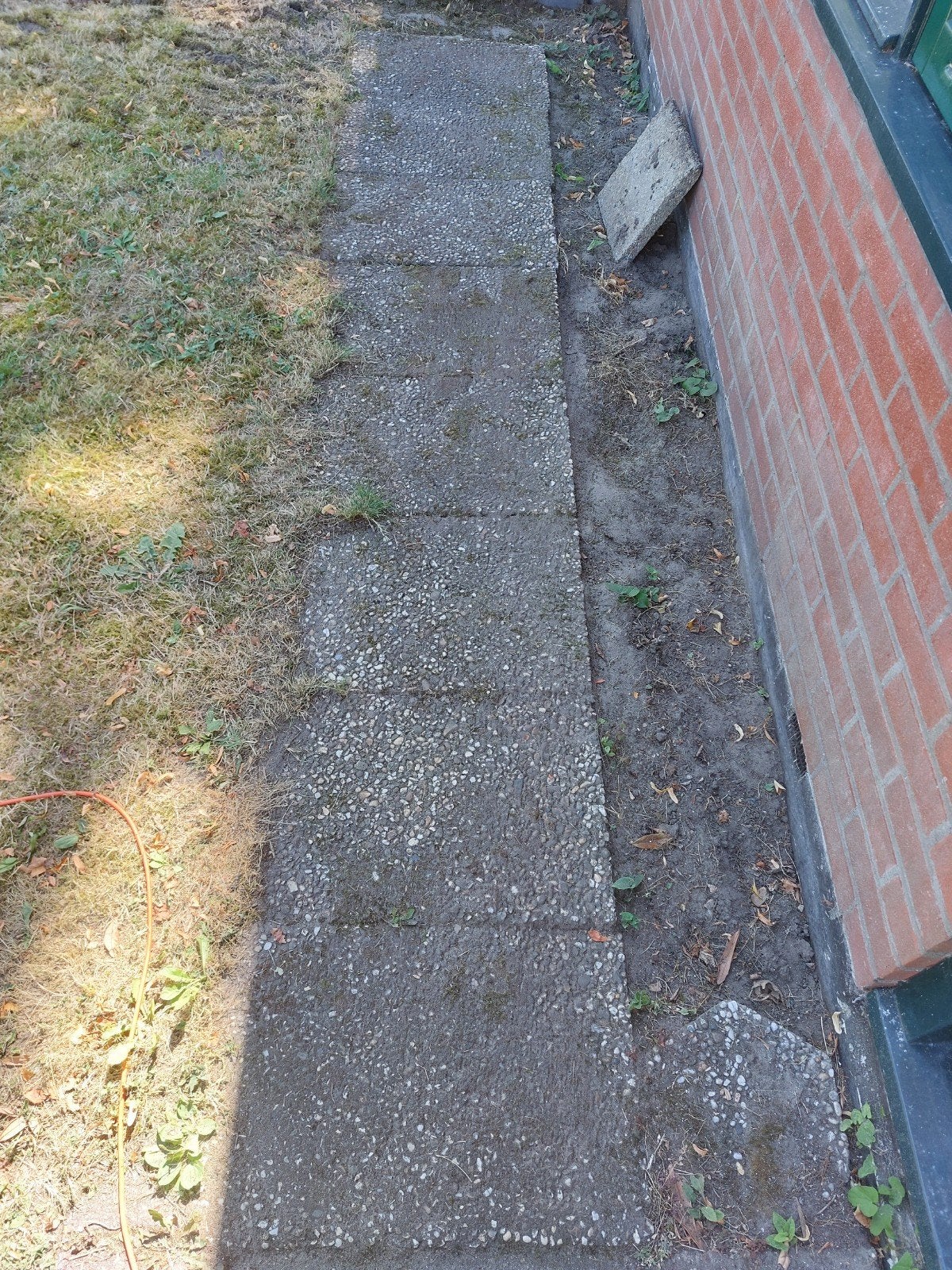 grindtegels, Tuin en Terras, Ophalen, Gebruikt, Minder dan 5 m², Grind