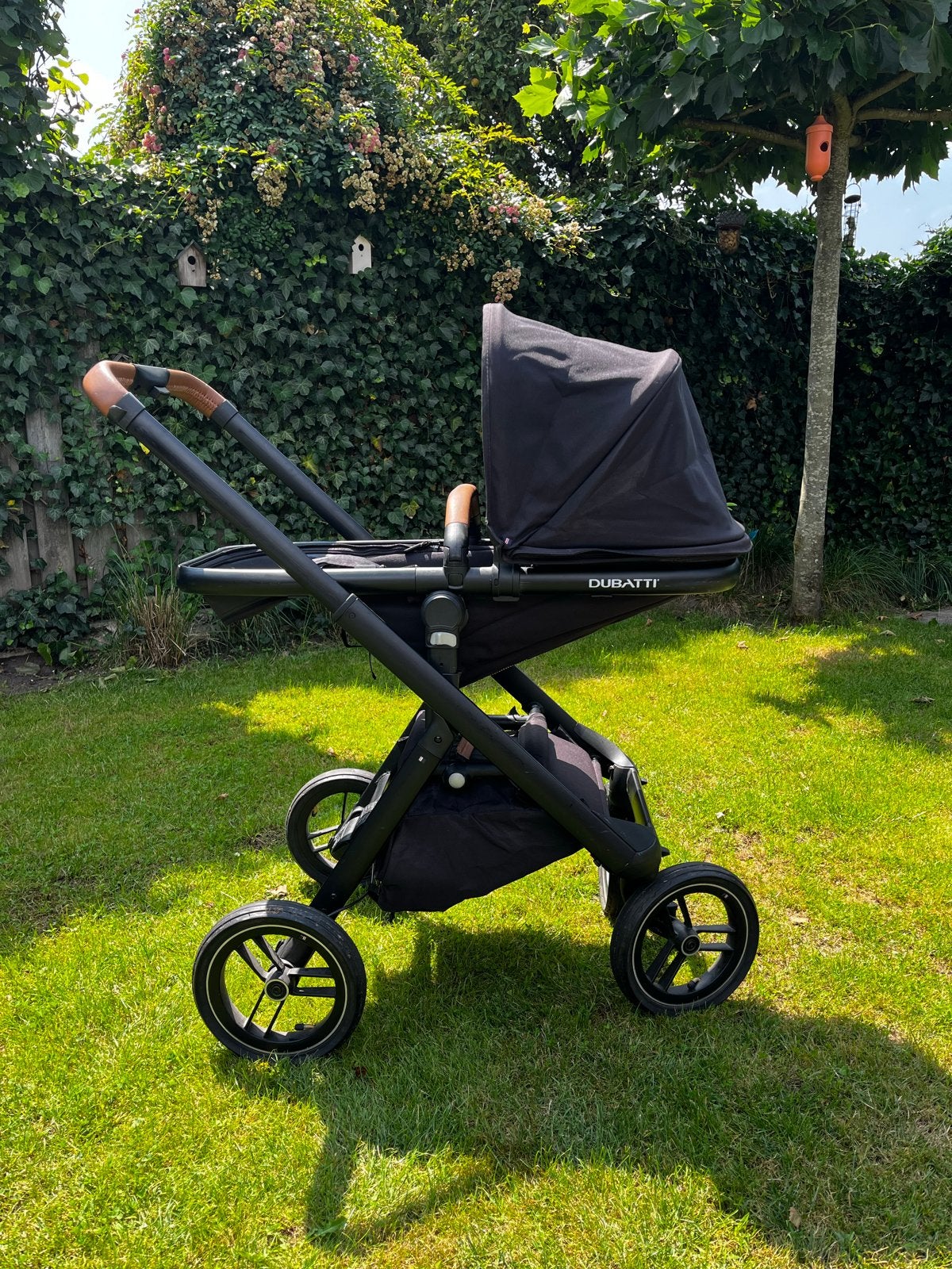 Dubatti One kinderwagen compleet, Kinderen en Baby's, Kinderwagens en Combinaties, Zo goed als nieuw, Combiwagen, Verstelbare duwstang