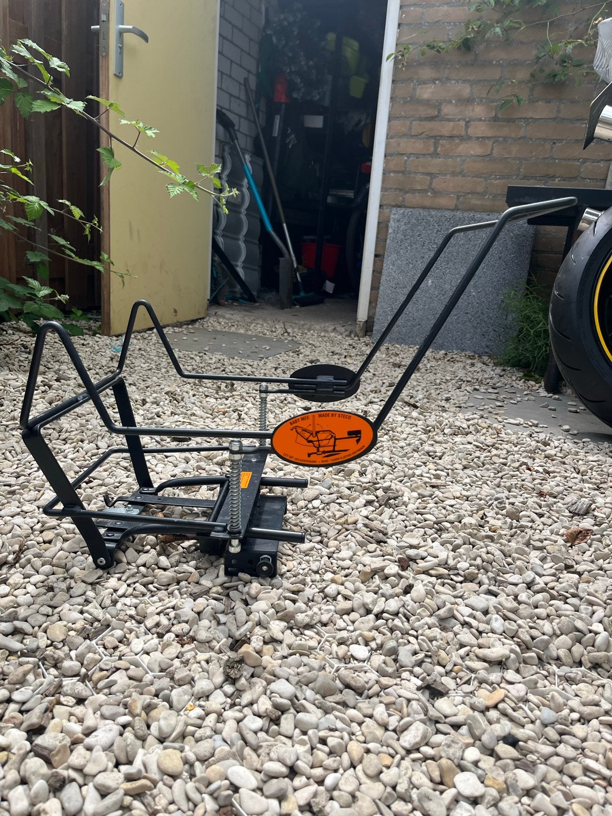 Maxi cosi drager voor achter op de fiets, Ophalen of Verzenden, Gebruikt, 0 t/m 13 kg, Achterzitje