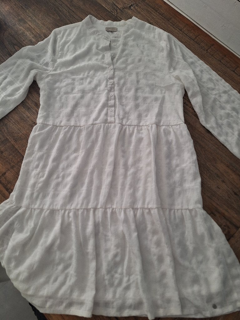 Jurk Zusss, Kleding | Dames, Jurken, Wit, Maat 46/48 (XL) of groter, Ophalen of Verzenden, Zo goed als nieuw