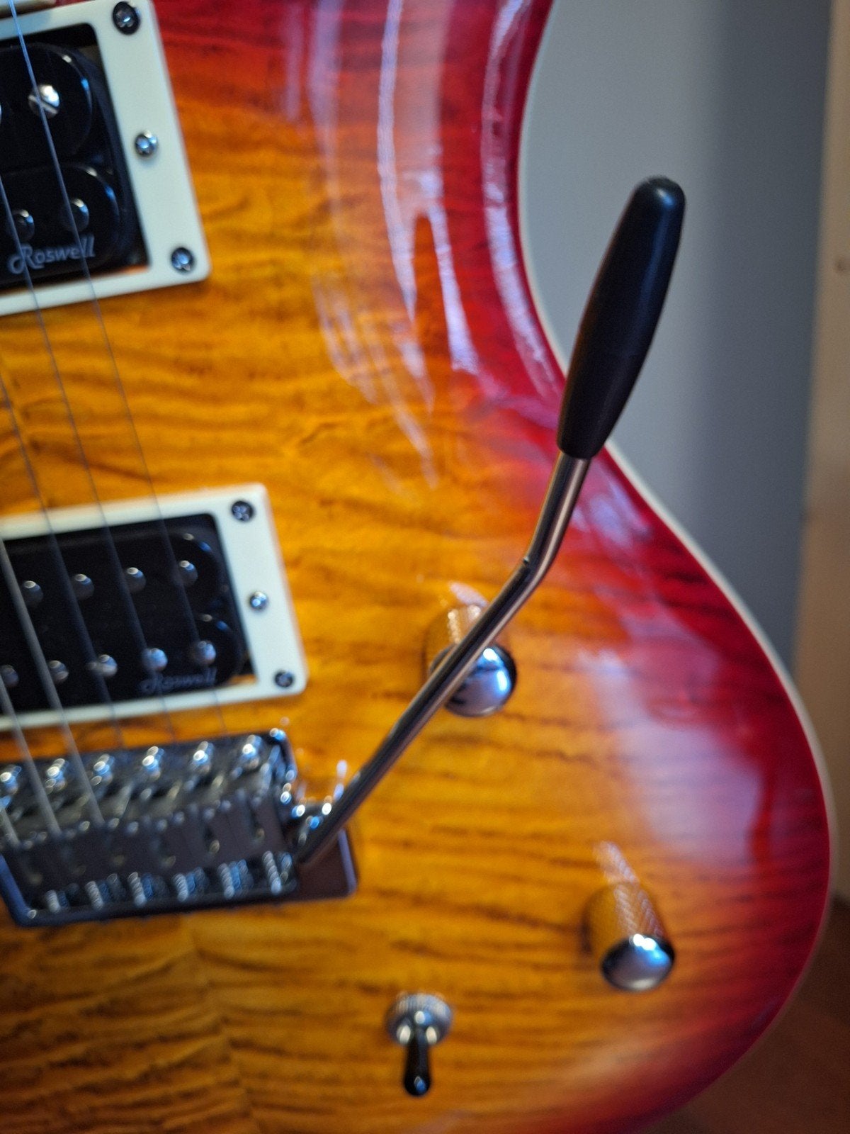 Harley Benton CST-24T Paradise Flame - Zo goed als nieuw, Ophalen, Zo goed als nieuw, Solid body, Overige merken