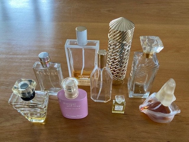 Parfumflesjes, Ophalen, Gebruikt, Parfumfles