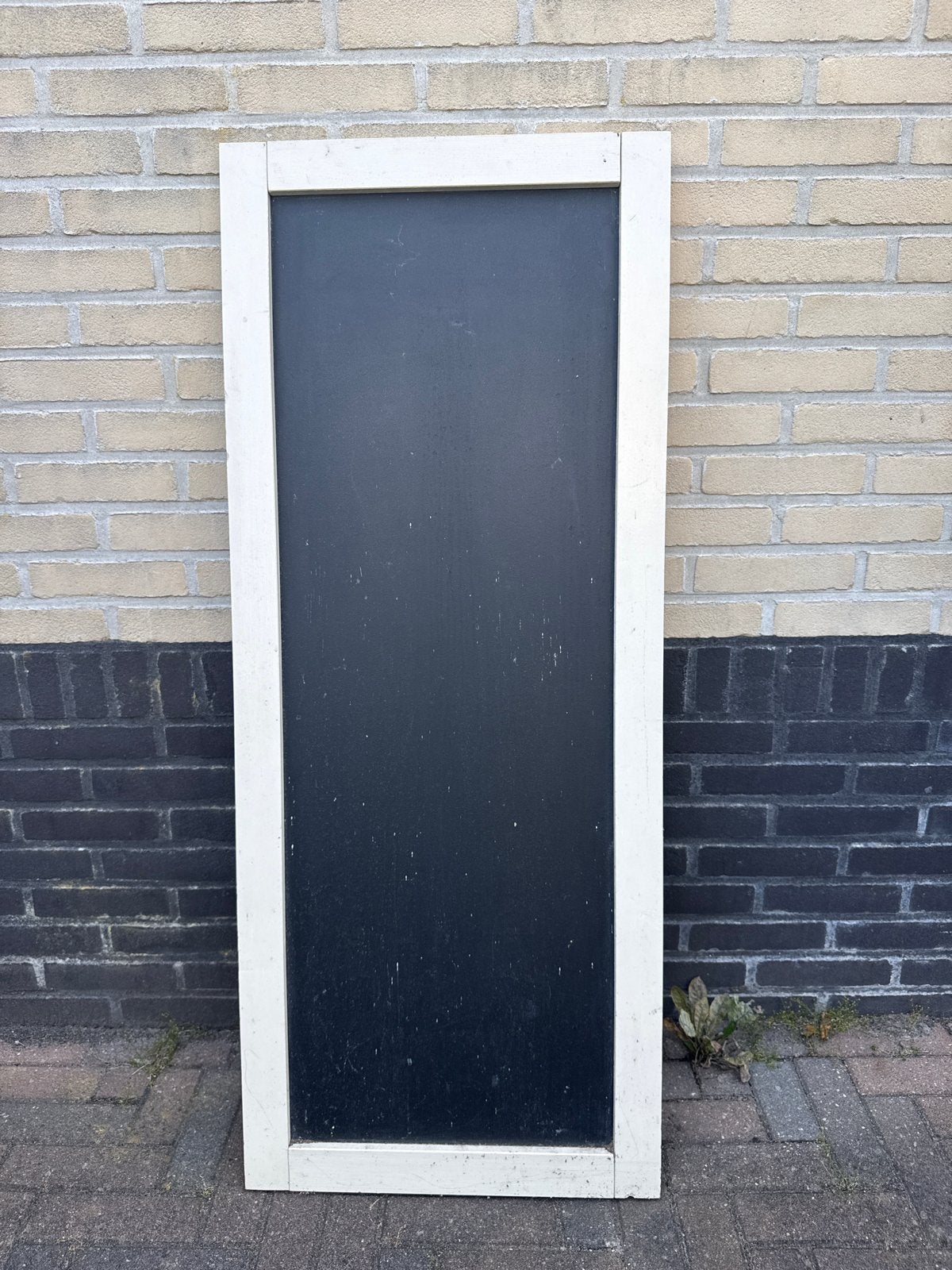 Zgan groot krijtbord, Ophalen of Verzenden, Zo goed als nieuw