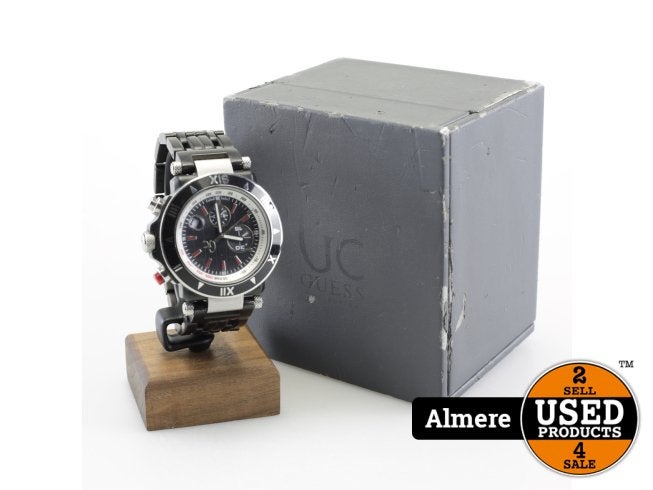 GUESS GC 47000G Chronograaf Zwart (LEES OMSCHRIJVING), Guess, Zo goed als nieuw, Support@guess.com, 1444 South Alameda St
Los Angeles, CA 90021
USA