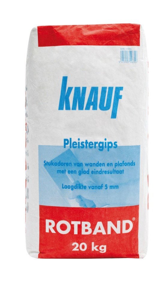 Knauf Rotband 4,5 kg, Overige materialen, Zo goed als nieuw, Minder dan 5 m², Ophalen
