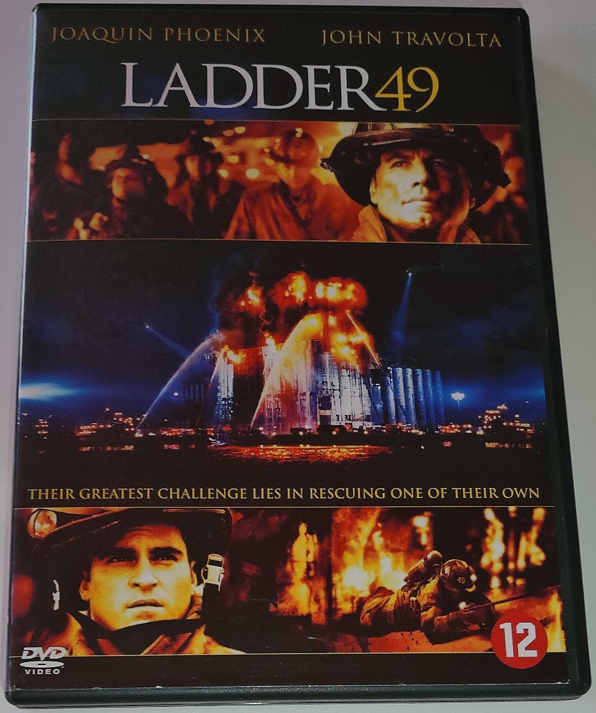 Dvd *** LADDER 49 *** Rescuing one of their own, Vanaf 12 jaar, Ophalen of Verzenden, Zo goed als nieuw, Waargebeurd drama