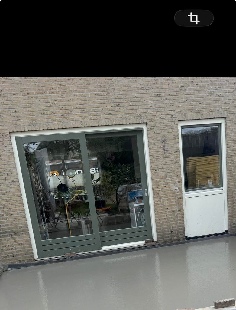 Kozijn met draai kiep raam, Raamkozijn, Zo goed als nieuw, 150 tot 225 cm, Inclusief glas