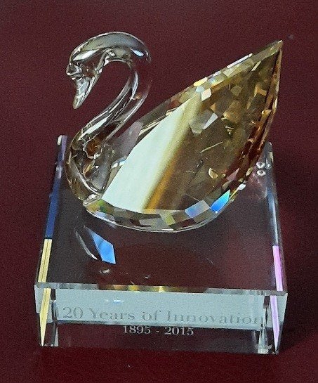 Swarovski Jubileum zwaan 120 jaar, Ophalen of Verzenden, Nieuw, Figuurtje