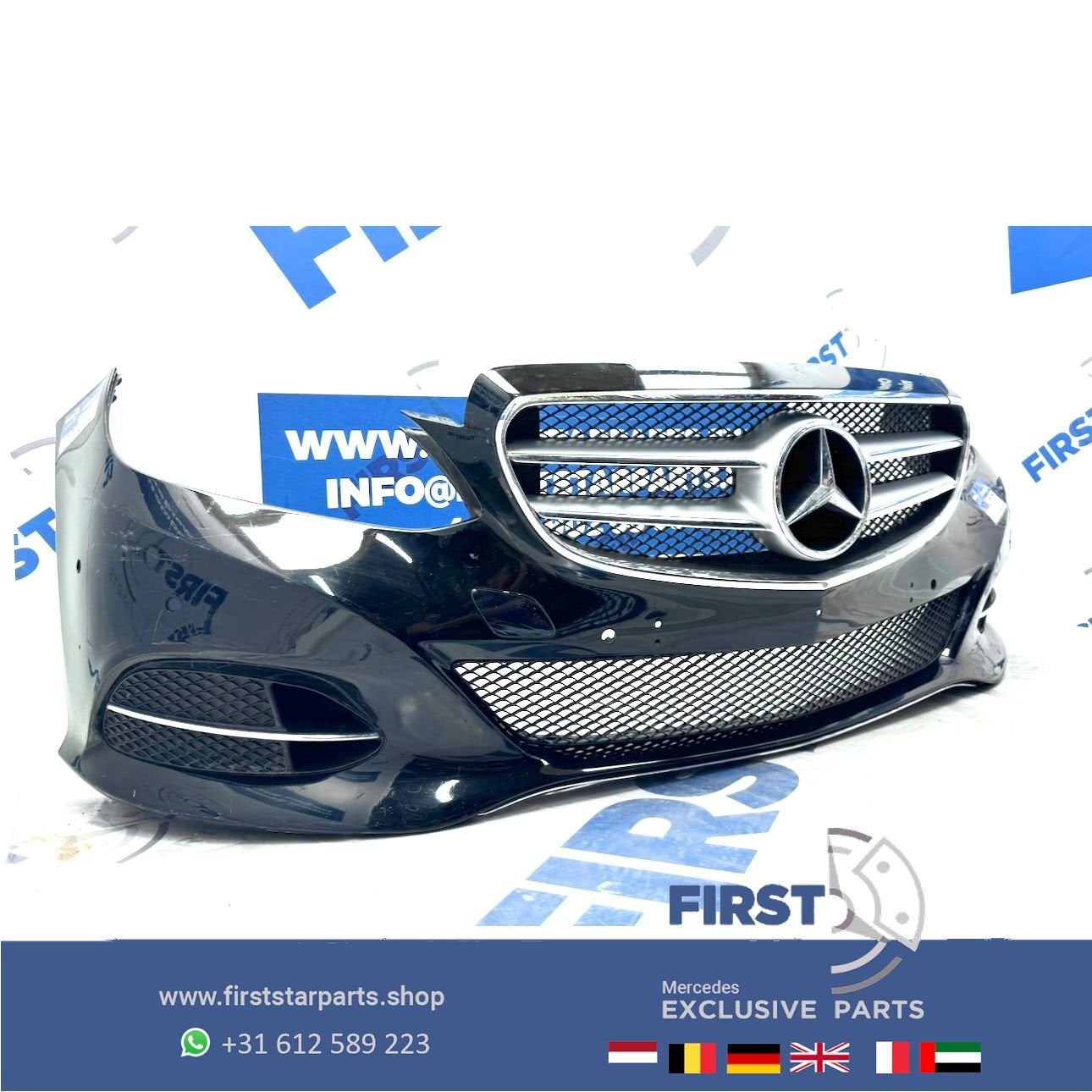 W212 BUMPER COMPLEET S212 E KLASSE FACELIFT VOORBUMPER ELEGA, Gebruikt, -, Voor, Ophalen of Verzenden