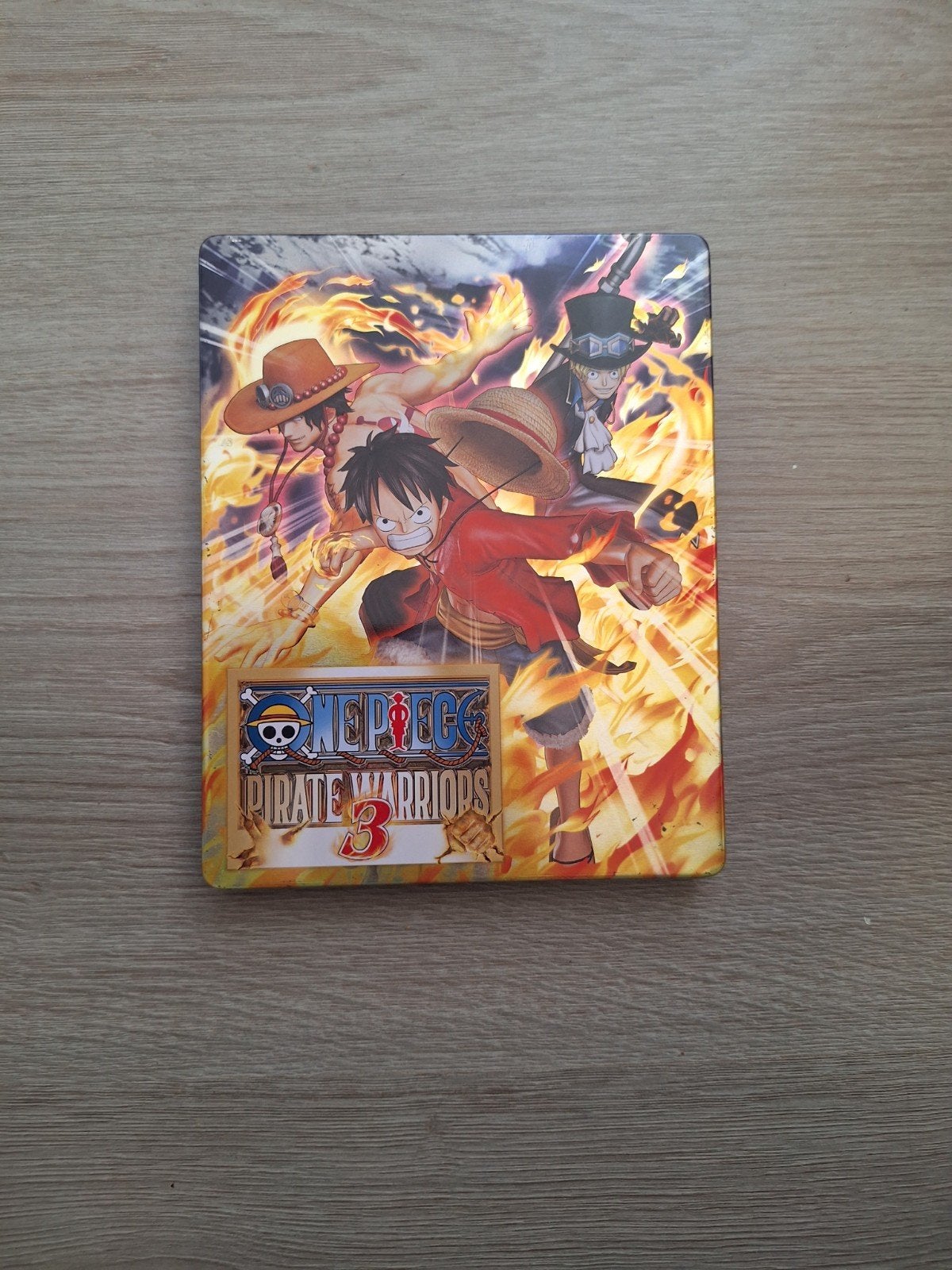 One Piece Pirate Warriors 3 Steelbook PS4 geen game, Ophalen of Verzenden, Zo goed als nieuw, Met 1 controller, Original