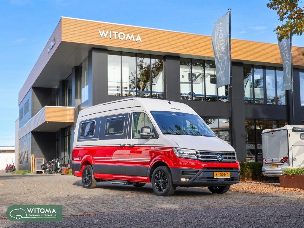 Eriba Car 602 NIEUW - VW Crafter buscamper met grote zithoek, Chemisch toilet, Buscamper of Camperbus, Ringverwarming, Tot en met 2