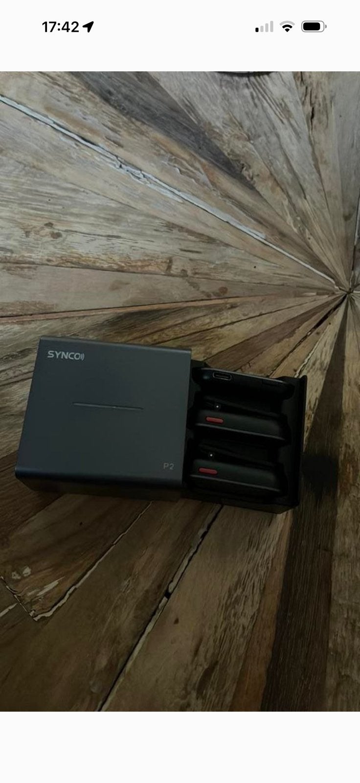 SYNCO P2ST draadloze lavalier microfoon, Ophalen of Verzenden, Zo goed als nieuw, Overige typen