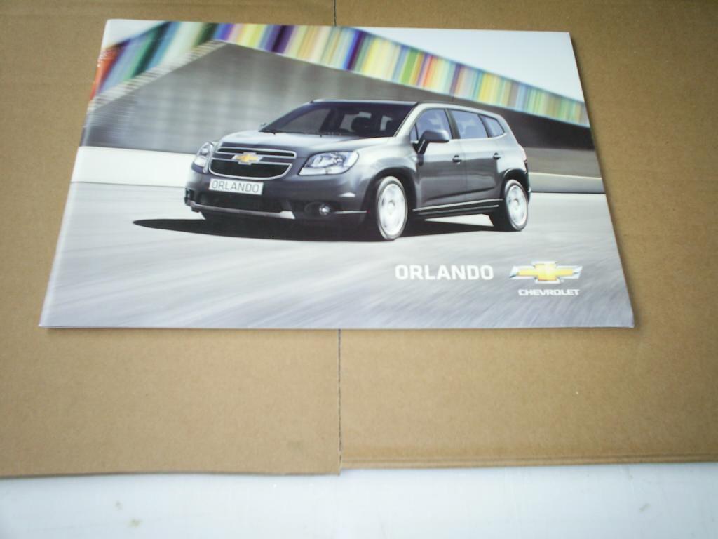 Chevrolet Orlando 2011 24 pag. Italiaans, Verzenden, Zo goed als nieuw, Chevrolet