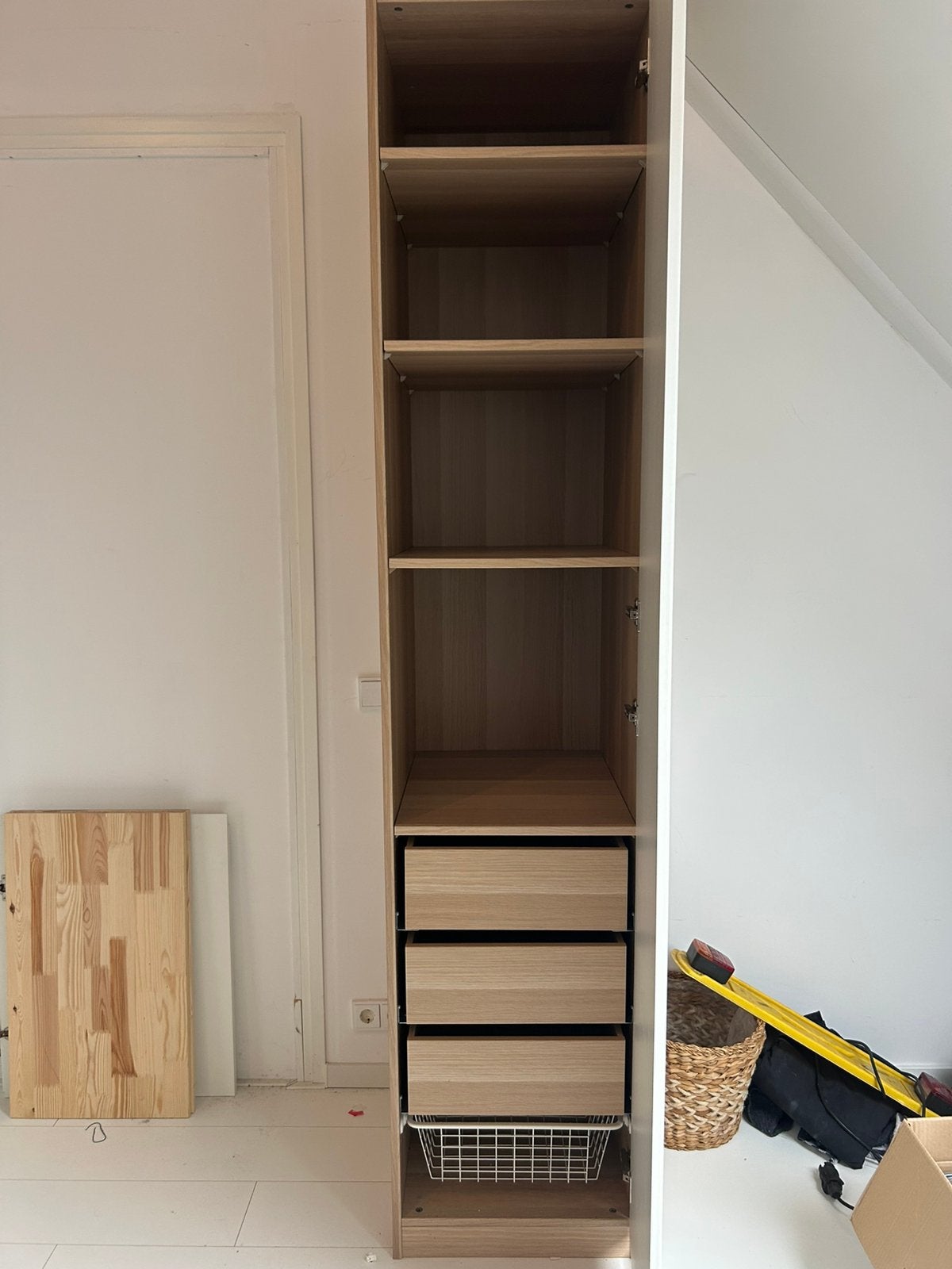 Ikea Pax kast (50*60*237 cm), Gebruikt, Met deur(en), 200 cm of meer, 50 tot 75 cm