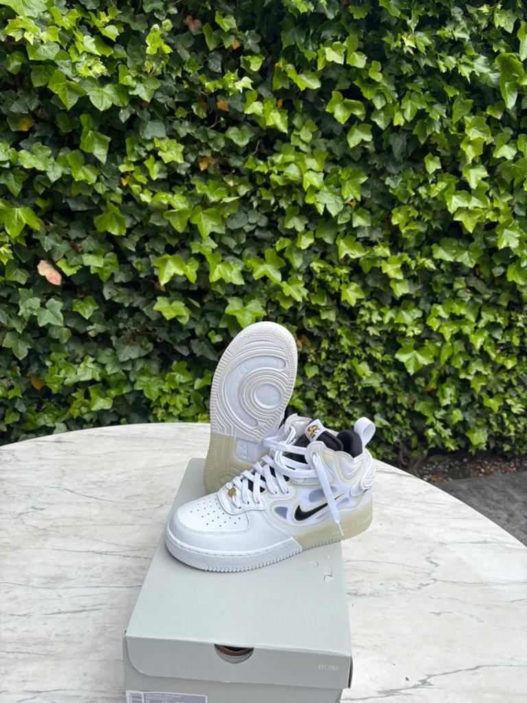 Nike Sneaker Air force 1 Mid React 41 white black yellow, Kleding | Heren, Schoenen, Ophalen, Nieuw, Wit
