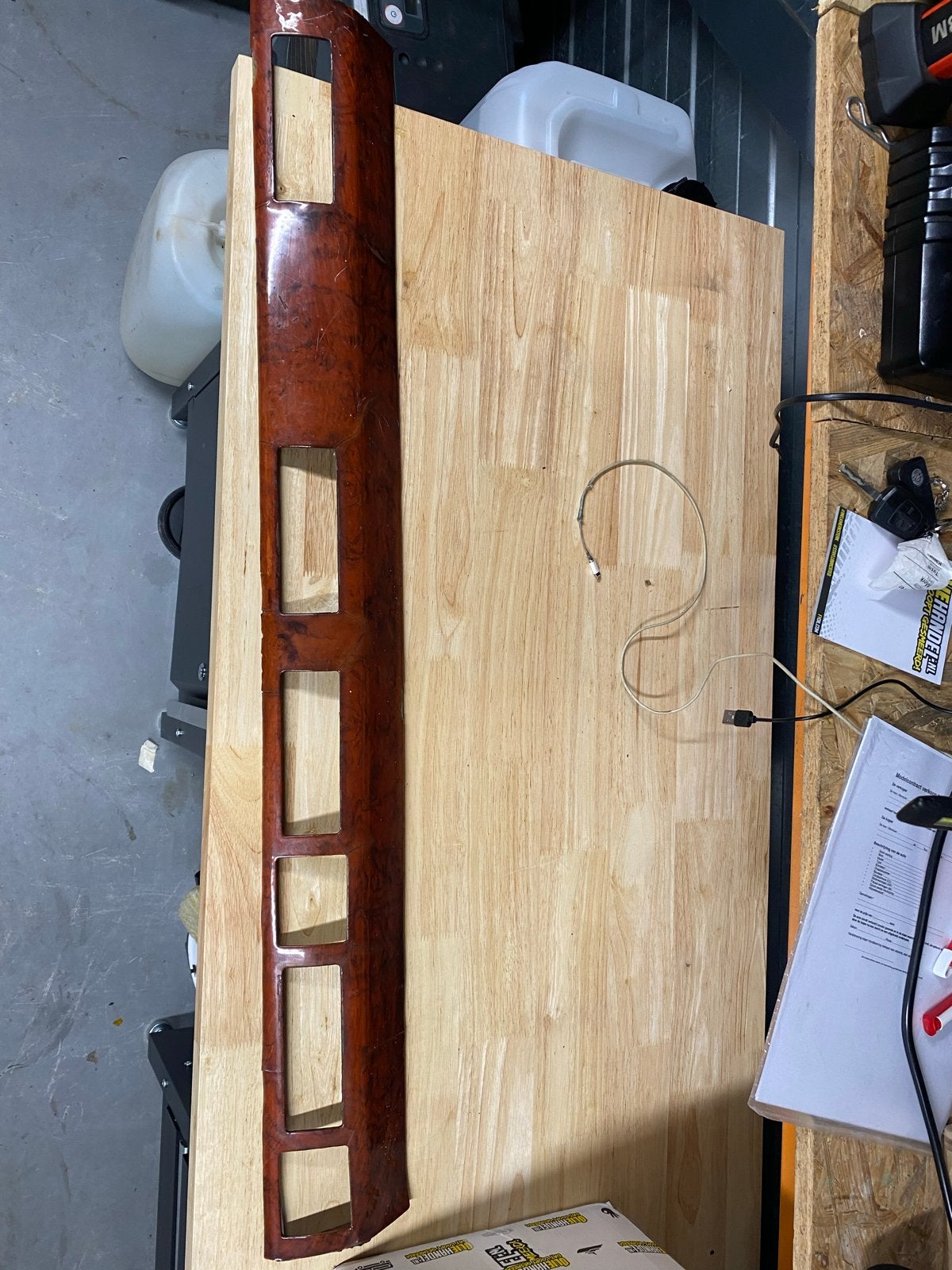 Houten dashboard trim voor Range Rover Classic, Auto-onderdelen, Ophalen of Verzenden, Gebruikt, Land Rover