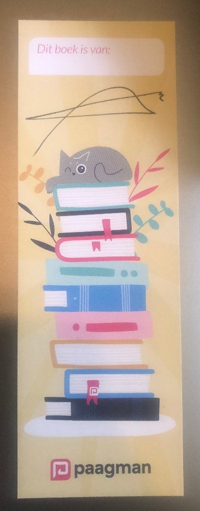 Boekenlegger, gesigneerd door Ahmed Aboutaleb, Ophalen of Verzenden, Nieuw, Dier